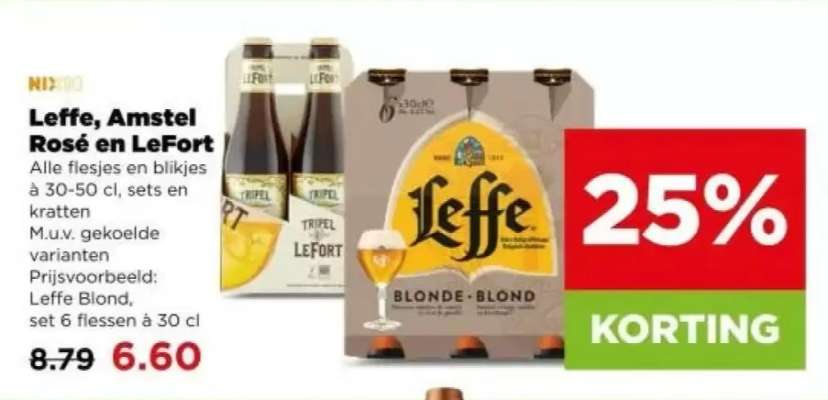 Leffe, Amstel Rosé en LeFort