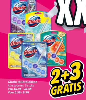 Glorix toiletblokken