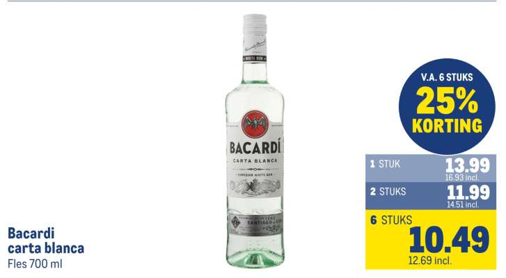 Bacardí Carta Blanca
