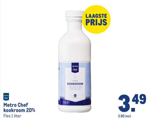 Metro Chef kookroom 20%