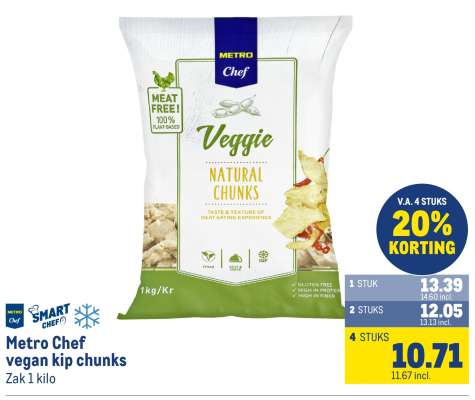 Metro Chef vegan kip chunks