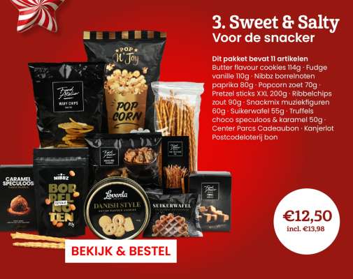 Sweet & Salty Voor de snacker