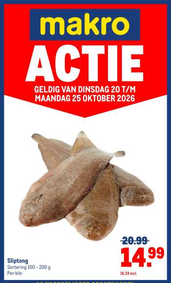 Makro-aanbieding - 20-10-2026 - 25-10-2026.