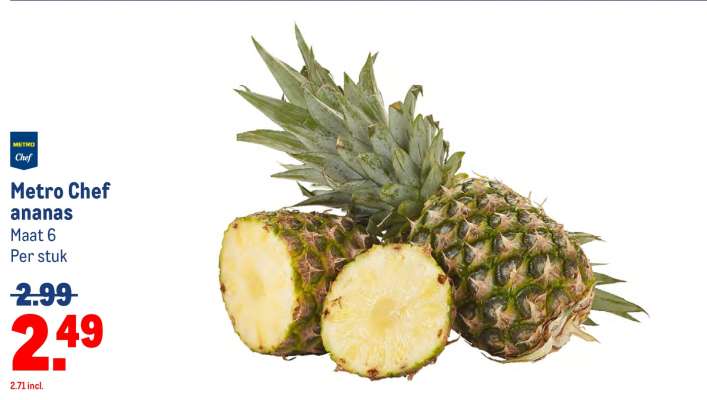 Metro Chef ananas