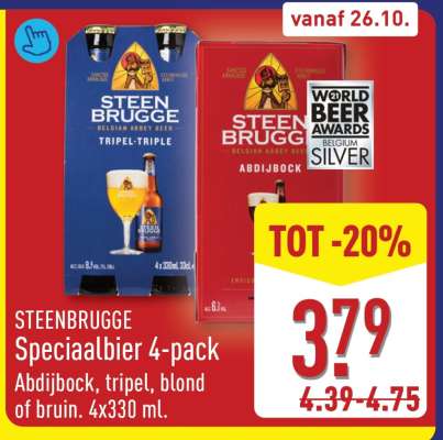 STEENBRUGGE Speciaalbier 4-pack