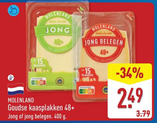Molenland Goudse kaasplakken 48+