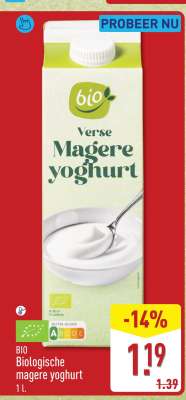 BIO Biologische magere yoghurt