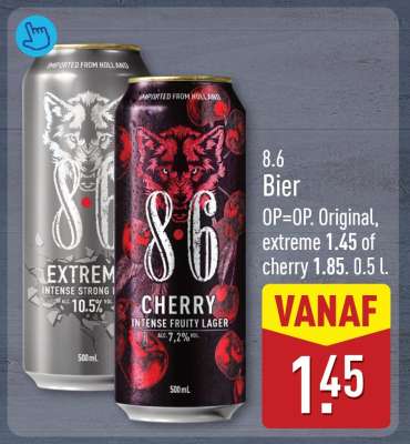 8.6 Bier