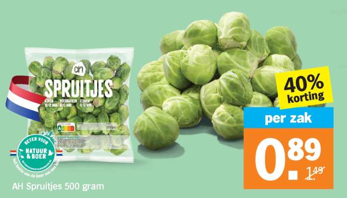 AH Spruitjes 500 gram