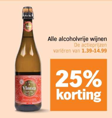 Alle alcoholvrije wijnen