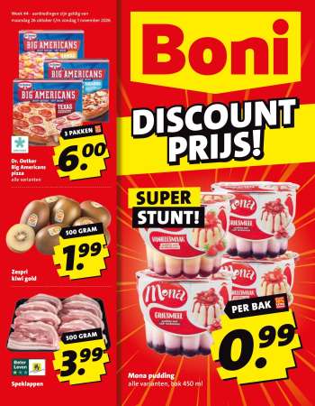 Boni-aanbieding - 26-10-2026 - 1-11-2026.
