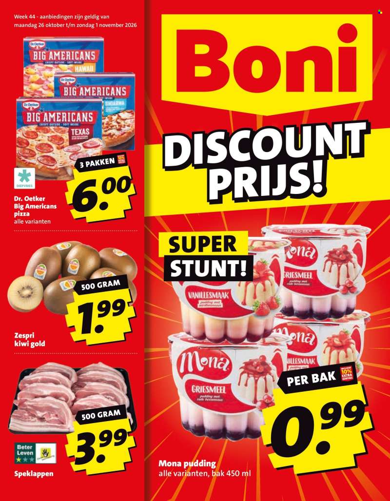 Boni-aanbieding - 26-10-2026 - 1-11-2026.