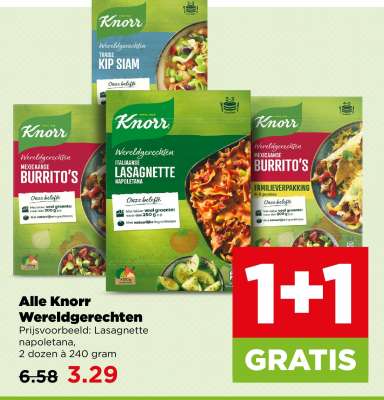 Alle Knorr Wereldgerechten