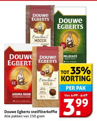 Douwe Egberts Snelfilterkoffie