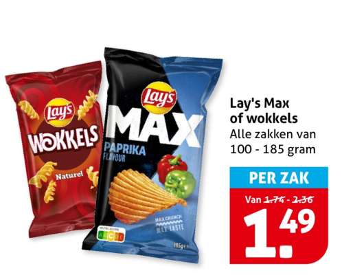 Lay's Max of wokkels