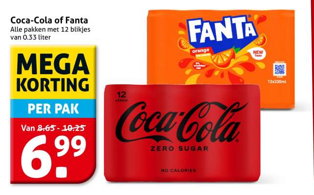 Coca-Cola of Fanta