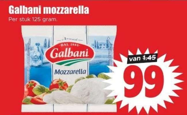 Galbani mozzarella