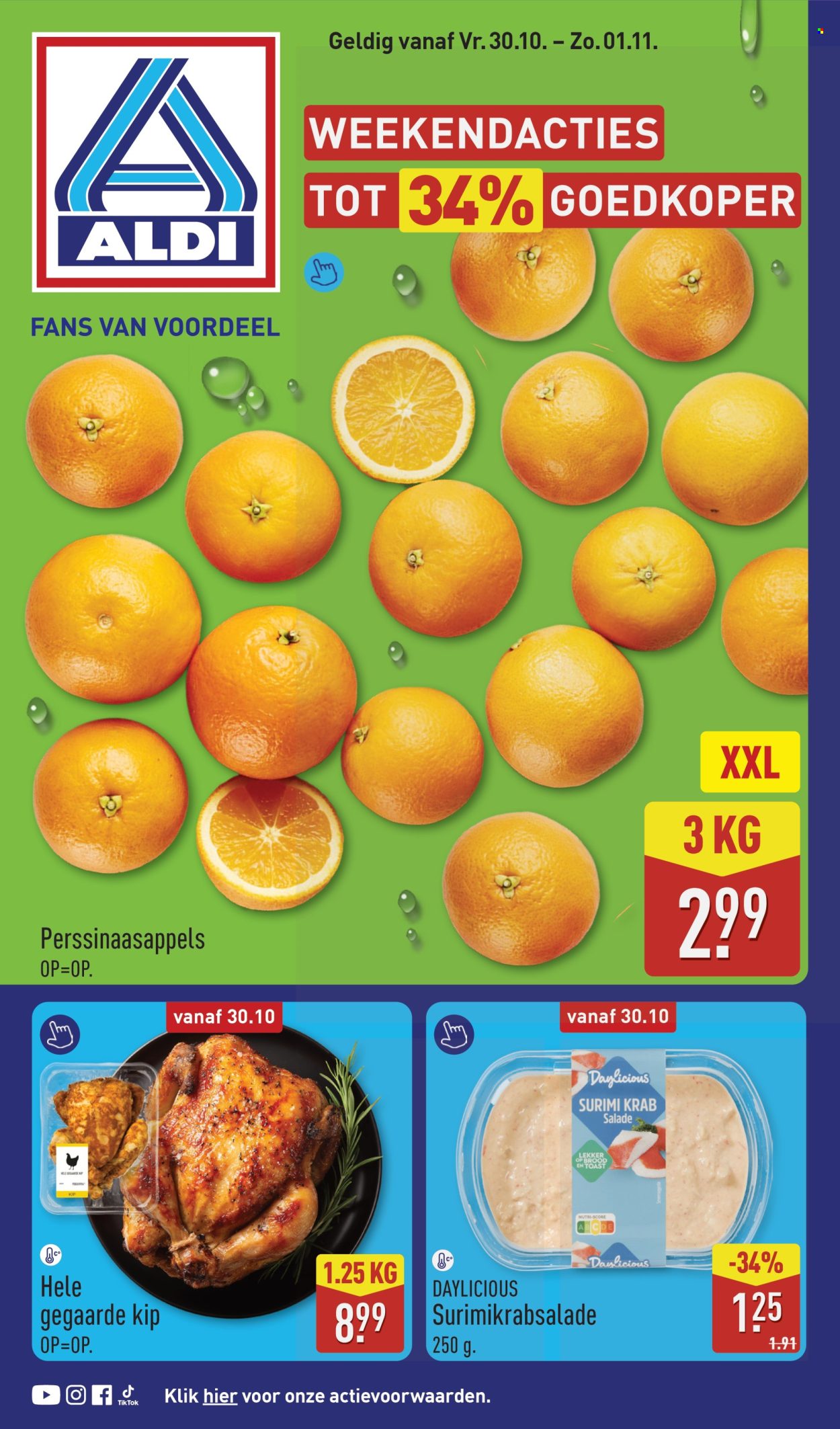Aldi-aanbieding - 30-10-2026 - 1-11-2026. Pagina 1